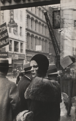Walker Evans Girl on Fulton Street