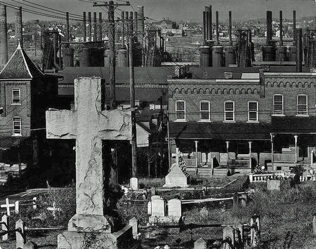Walker Evans Graveyard and Steel Mill Bethlehem PA
