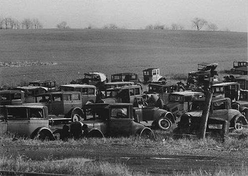 Walker Evans Joes Auto Graveyard