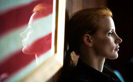 Director Kathryn Bigelow and star Jessica Chastain hold a mirror up to the manhunt for Bin Laden in ZERO DARK THIRTY.