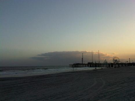 Well, they blew up the chicken man in Philly last night.  Now, they blew up his house, too.  Down on the boardwalk they're getting for a fight, gonna see what them racket boys can do.
